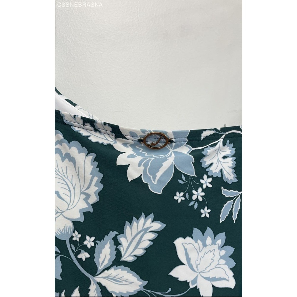 Jantzen Printed Cami Tankini with Comfort Core Brief - Blossom - Size 14‎ - Picture 6 of 7